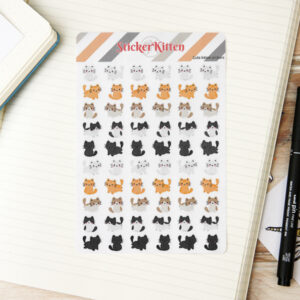 Cute Kitten Stickers